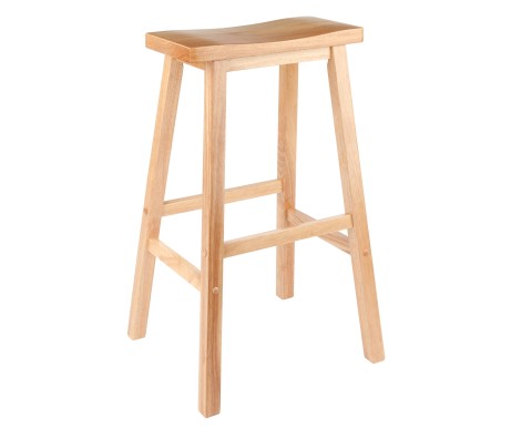 Satori Saddle Seat Bar Stool, Natural