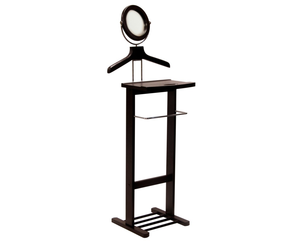 Carson Valet Stand, 56' High, Espresso