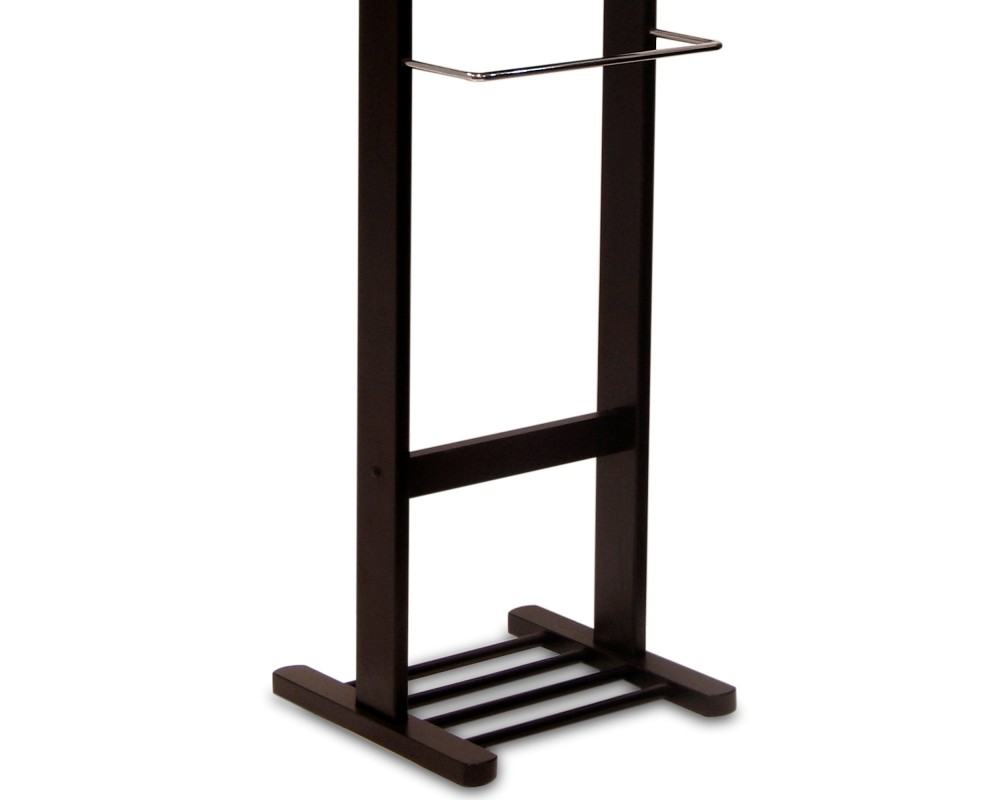 Carson Valet Stand, 56' High, Espresso