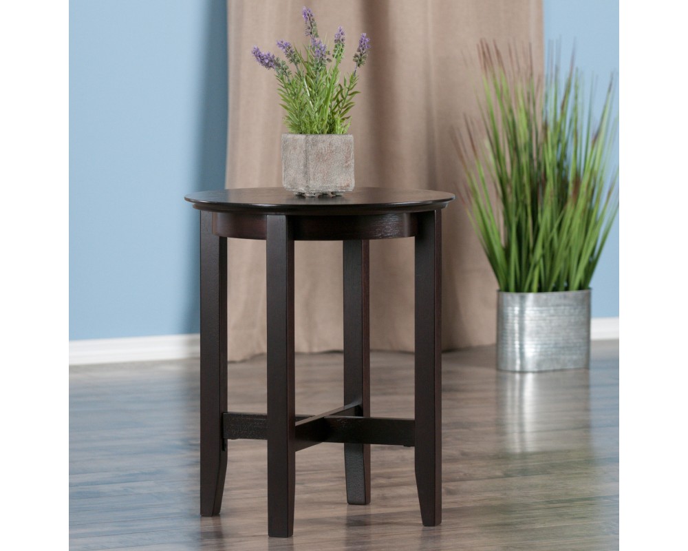 Toby End Table, Espresso