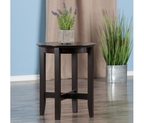 Toby End Table, Espresso