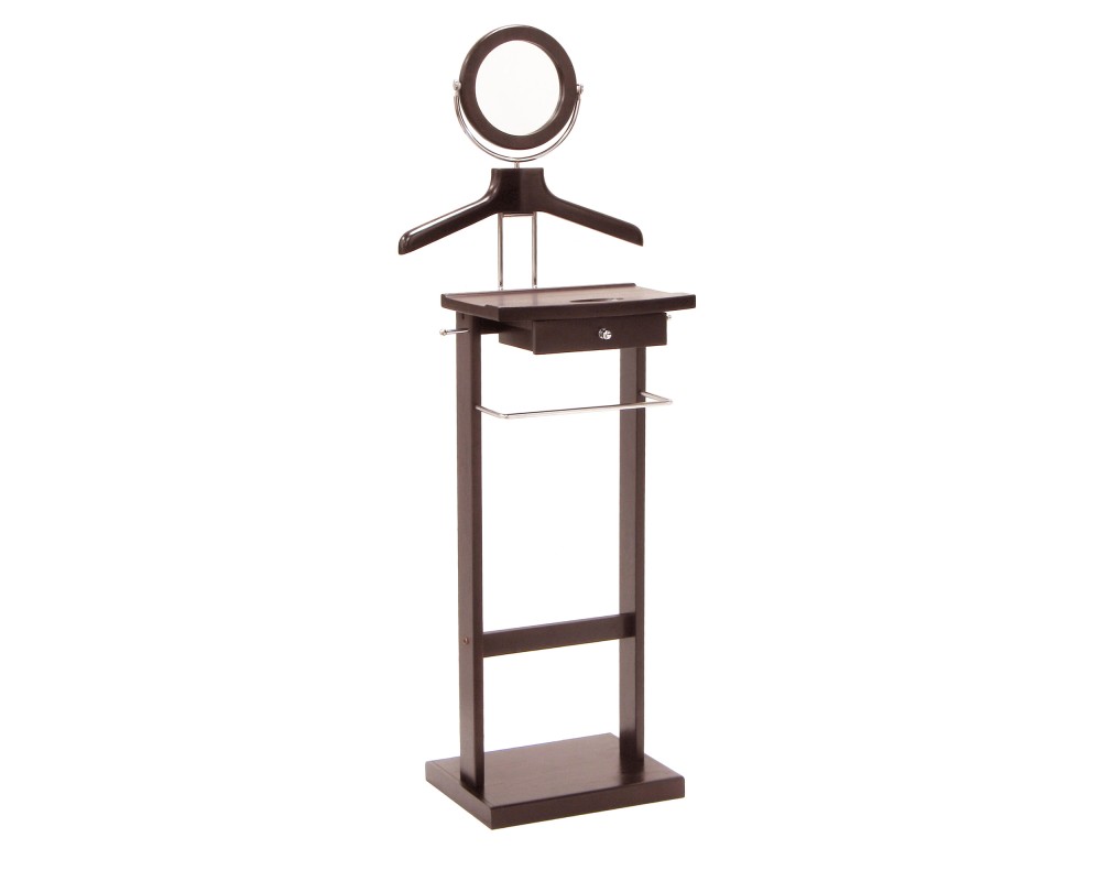 Alfred Valet Stand, 55' High, Espresso