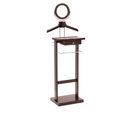 Alfred Valet Stand, 55' High, Espresso
