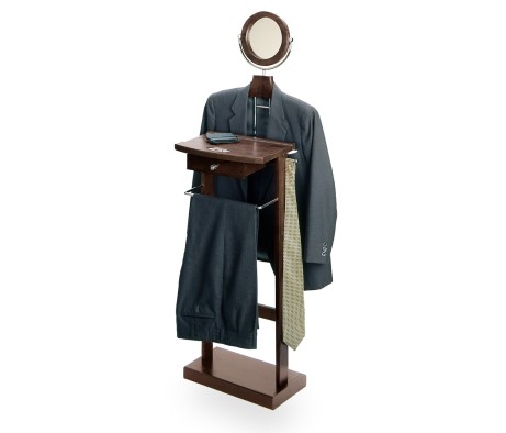 Alfred Valet Stand, 55' High, Espresso