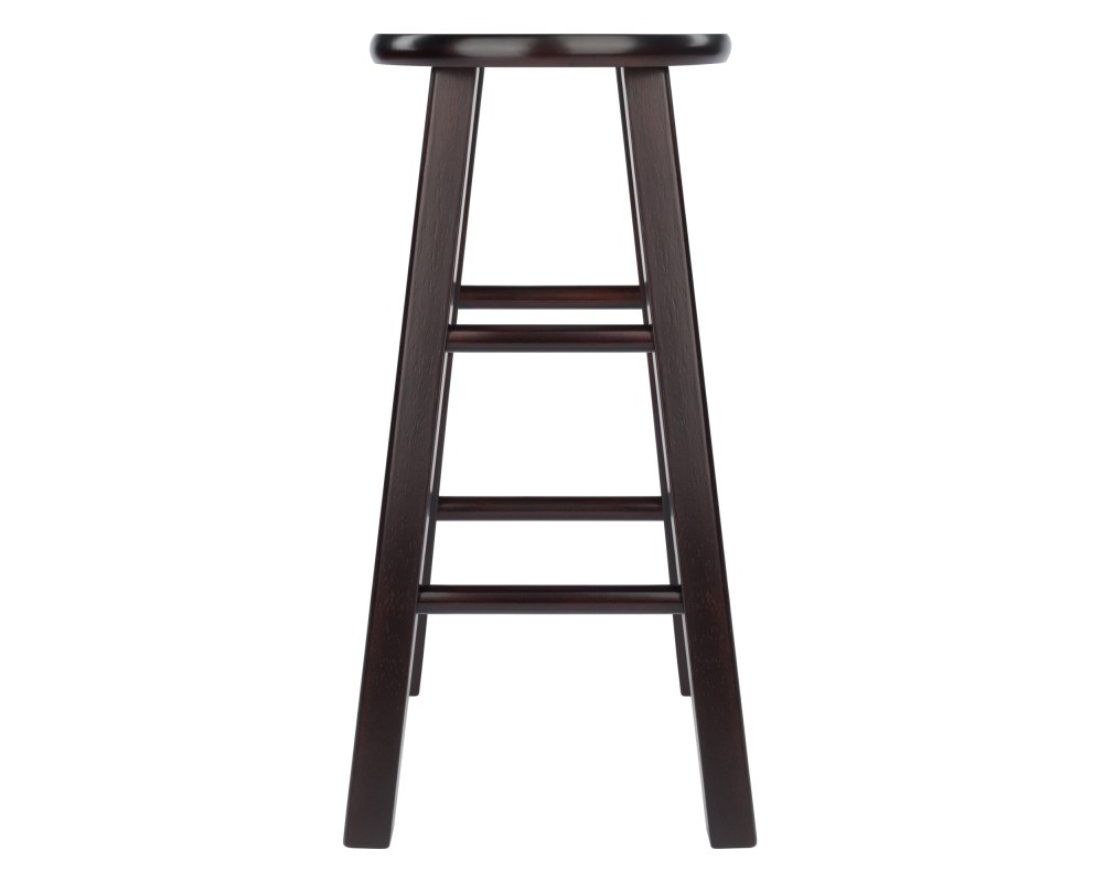 Element 2-Pc Square Leg Counter Stool Set, Espresso