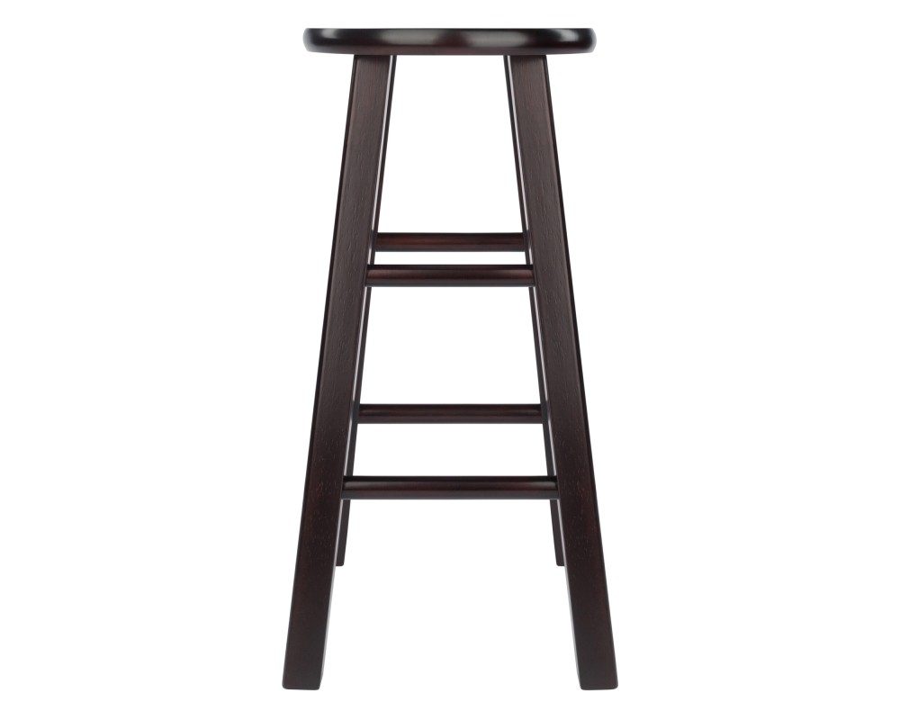 Element 2-Pc Square Leg Counter Stool Set, Espresso