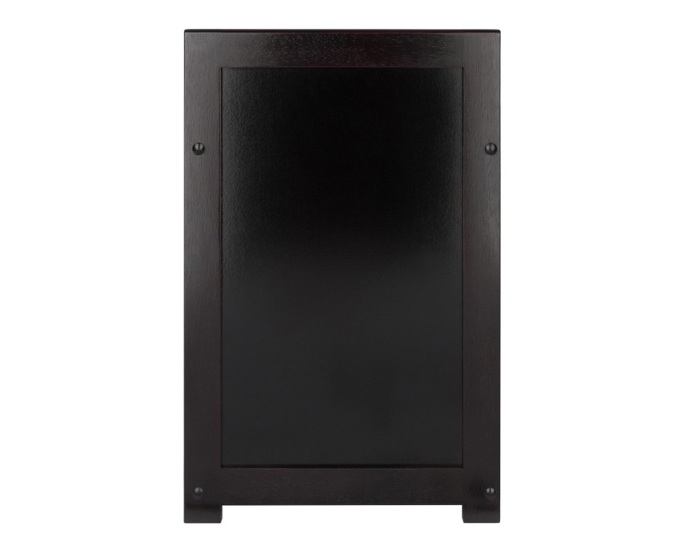 Addison Storage Bench with 3 Cubbies, 37 Wide, 21 High, Espresso