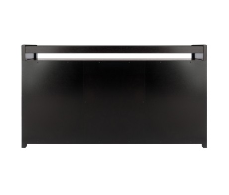 Addison Storage Bench with 3 Cubbies, 37 Wide, 21 High, Espresso