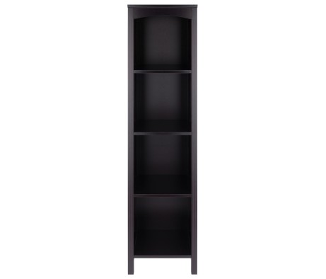 Terrace 4-Tier Storage Shelf, Espresso