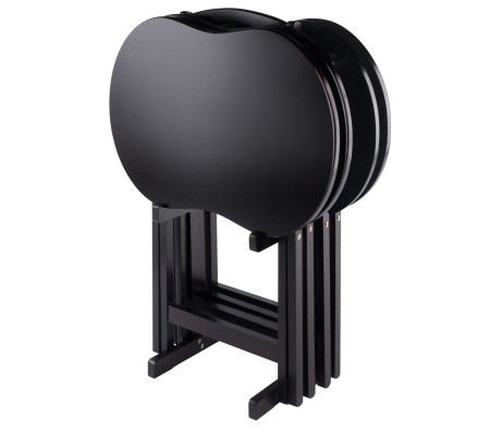 Skippy Snack Table Set, 26' High, 23' Wide, Espresso