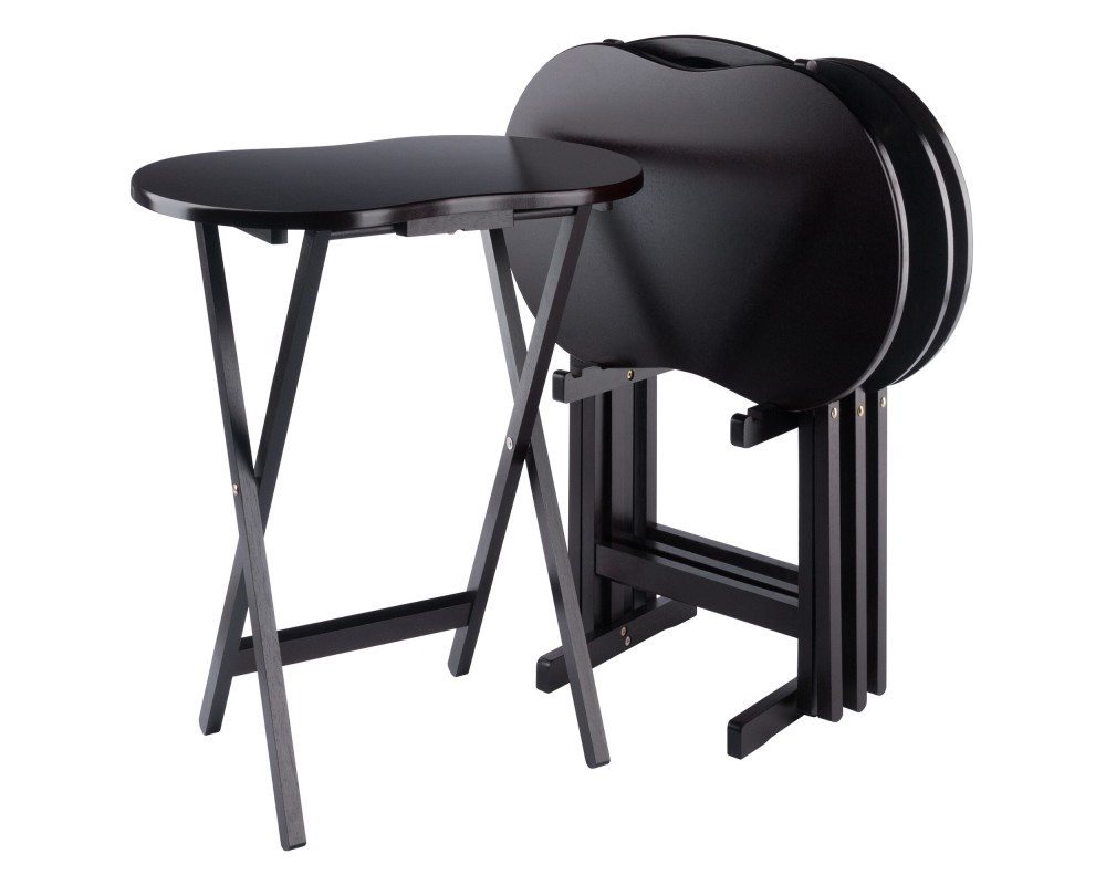 Skippy Snack Table Set, 26' High, 23' Wide, Espresso