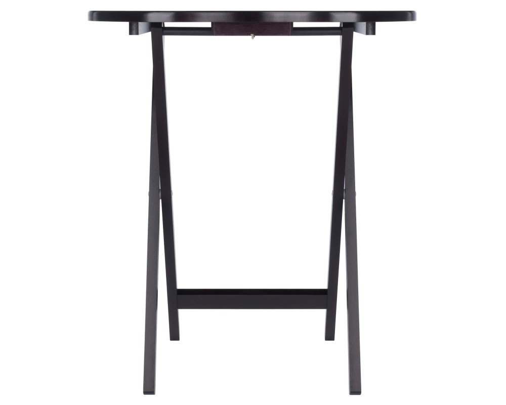 Skippy Snack Table Set, 26' High, 23' Wide, Espresso