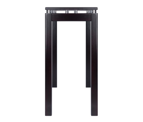 Linea Console Table, 39' Wide, 30' High, Espresso