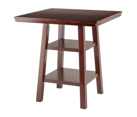 Orlando High Dining Table, Walnut