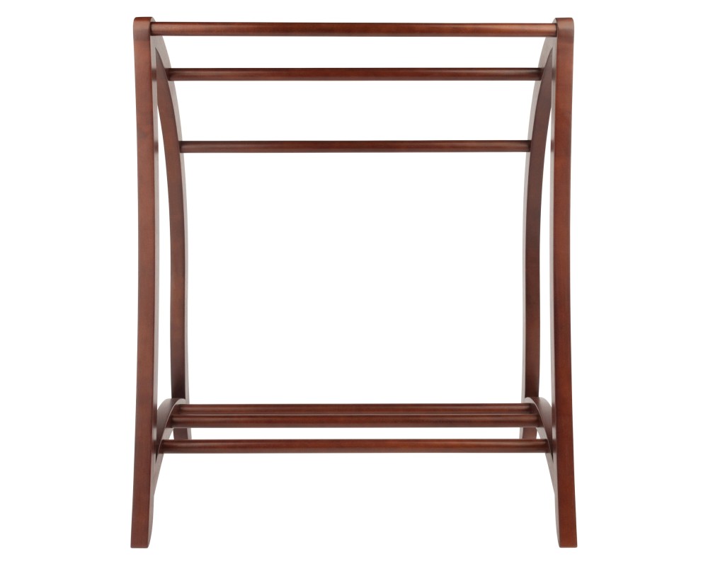 Betsy 3-Rung Blanket Rack, 30' Wide, 36' High, Walnut