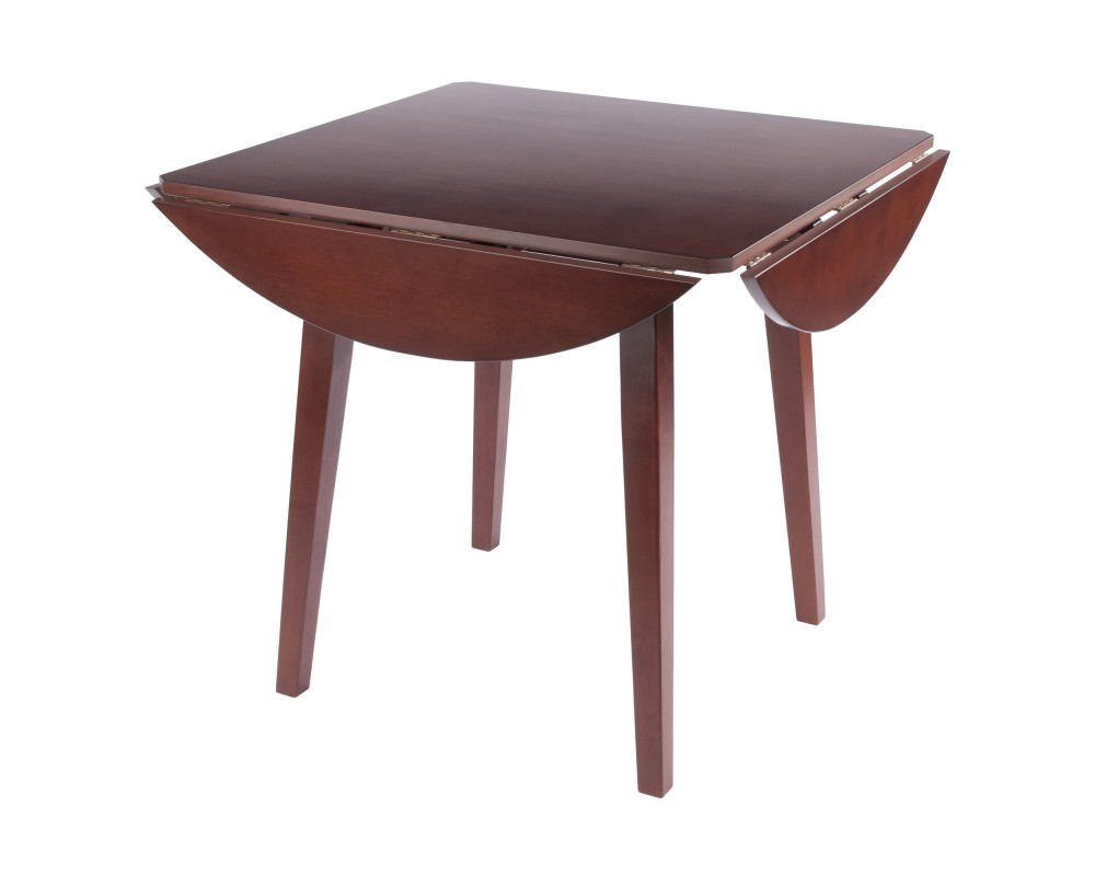 Dawson Extendable Dining Table, 43' Wide, 30' High, Walnut