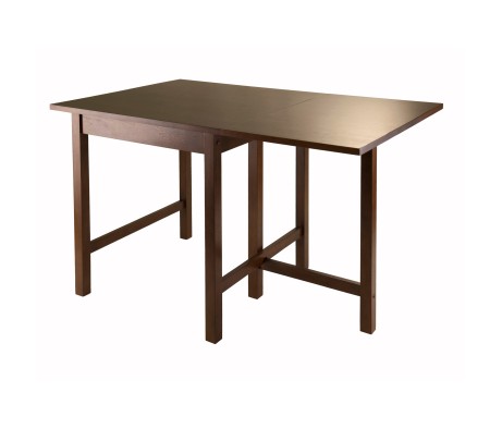 Lynden Extendable Dining Table, 48' Wide, 30' High, Walnut