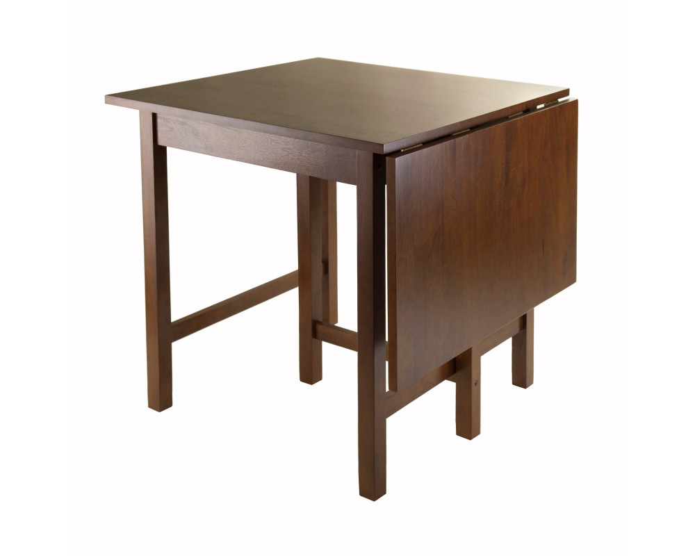 Lynden Extendable Dining Table, 48' Wide, 30' High, Walnut