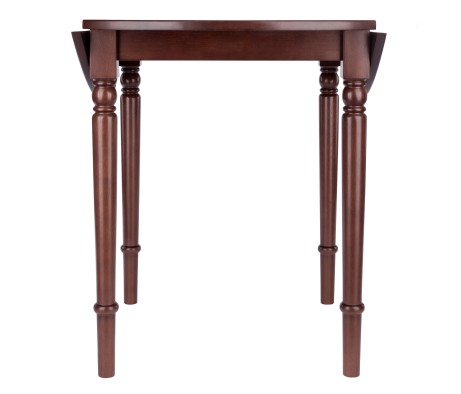 Sorella Round Drop Leaf Table, Walnut