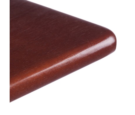 Riley Snack Table Rack, Walnut