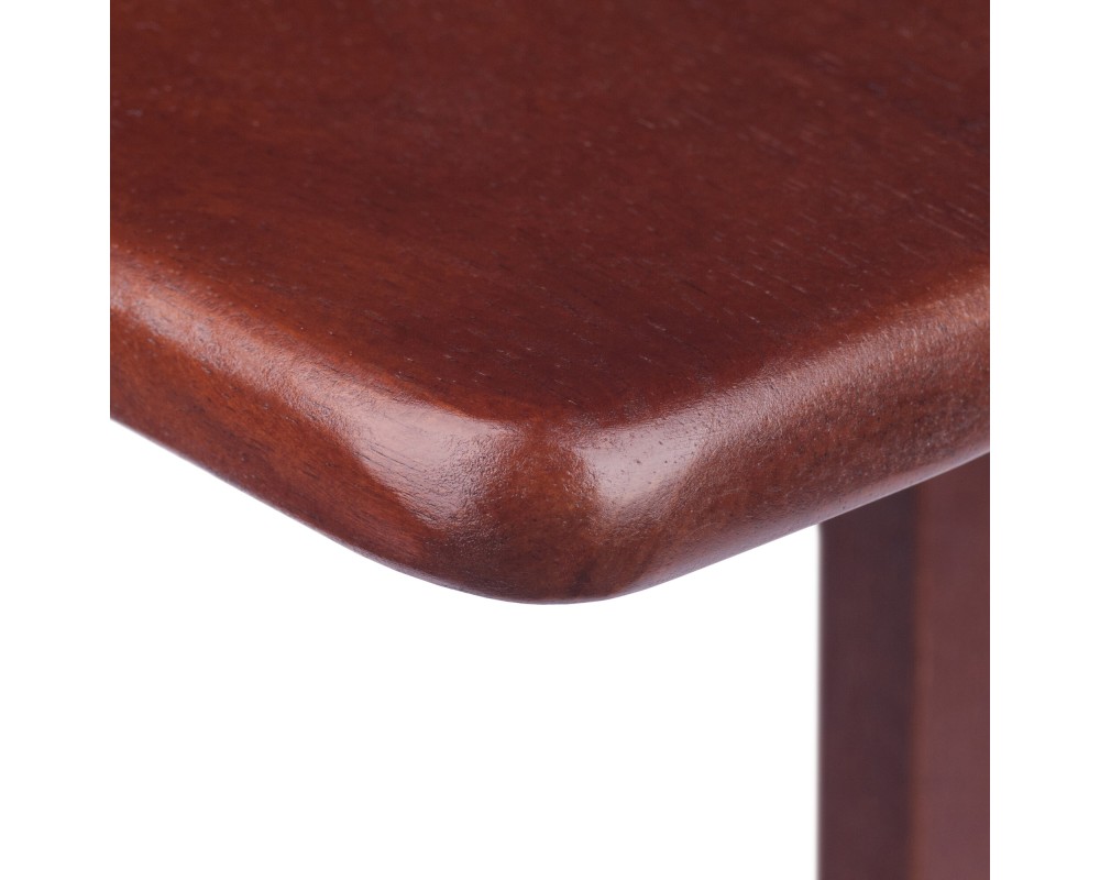 Riley Snack Table Rack, Walnut