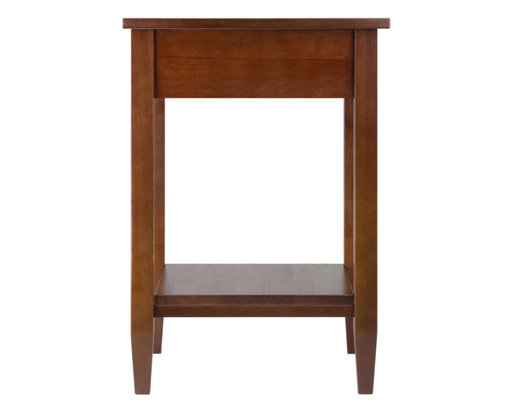 Richmond End Table, 26' High, 18' Wide, Walnut