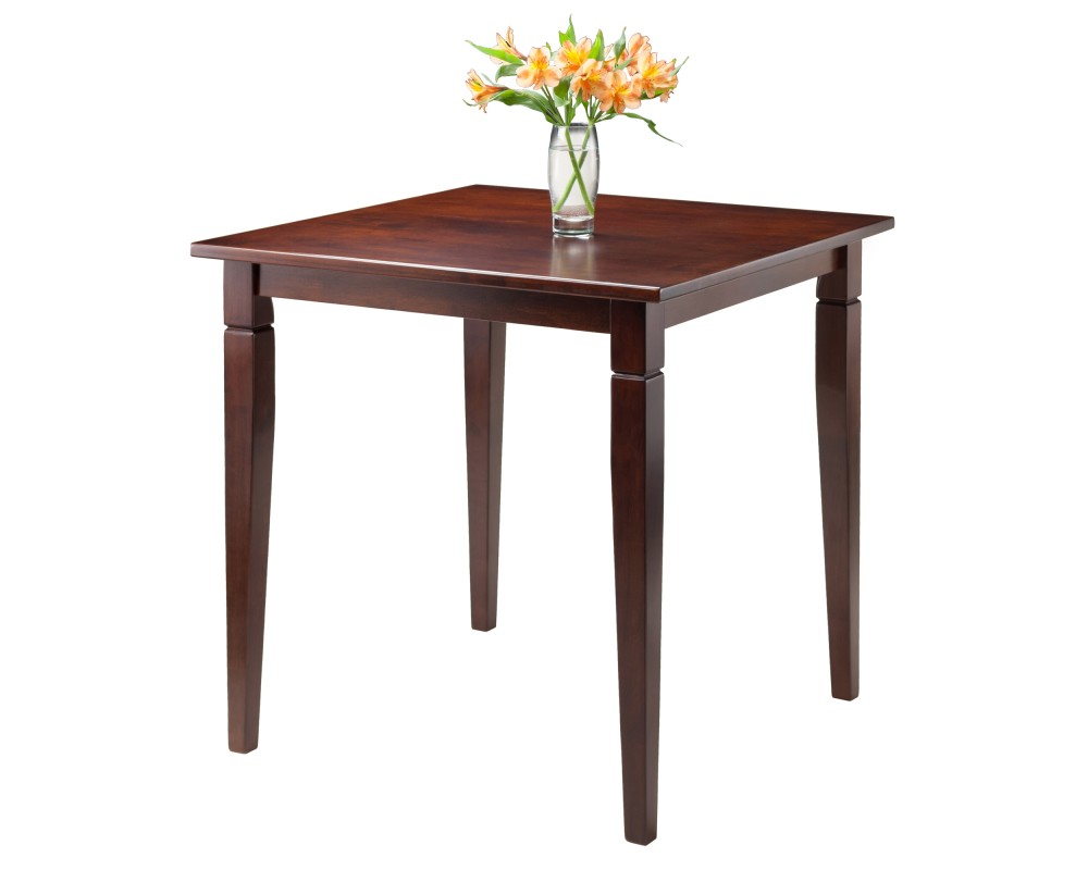 Kingsgate Dining Table, 30' Wide, 29' High, Walnut