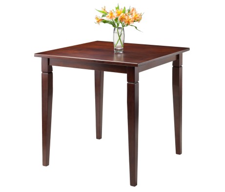 Kingsgate Dining Table, 30' Wide, 29' High, Walnut