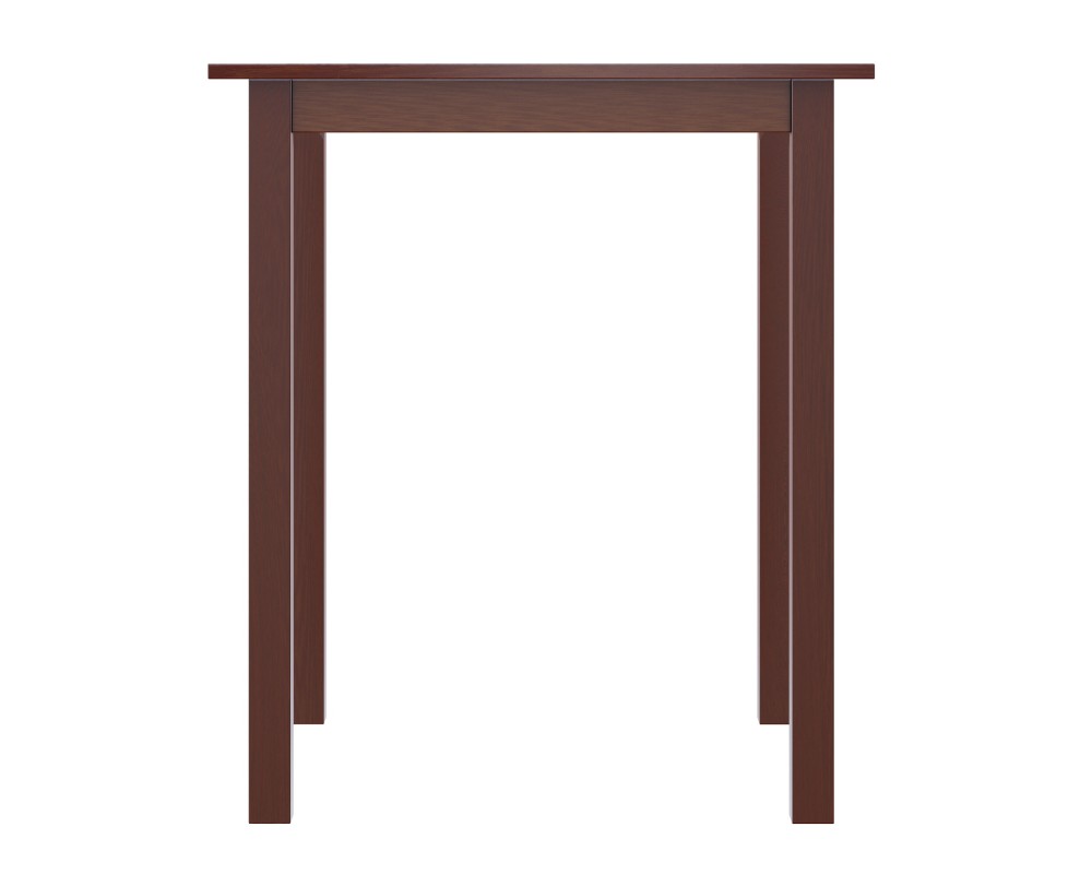 Parkland High Dining Table, 39' High, 34' Wide, Walnut