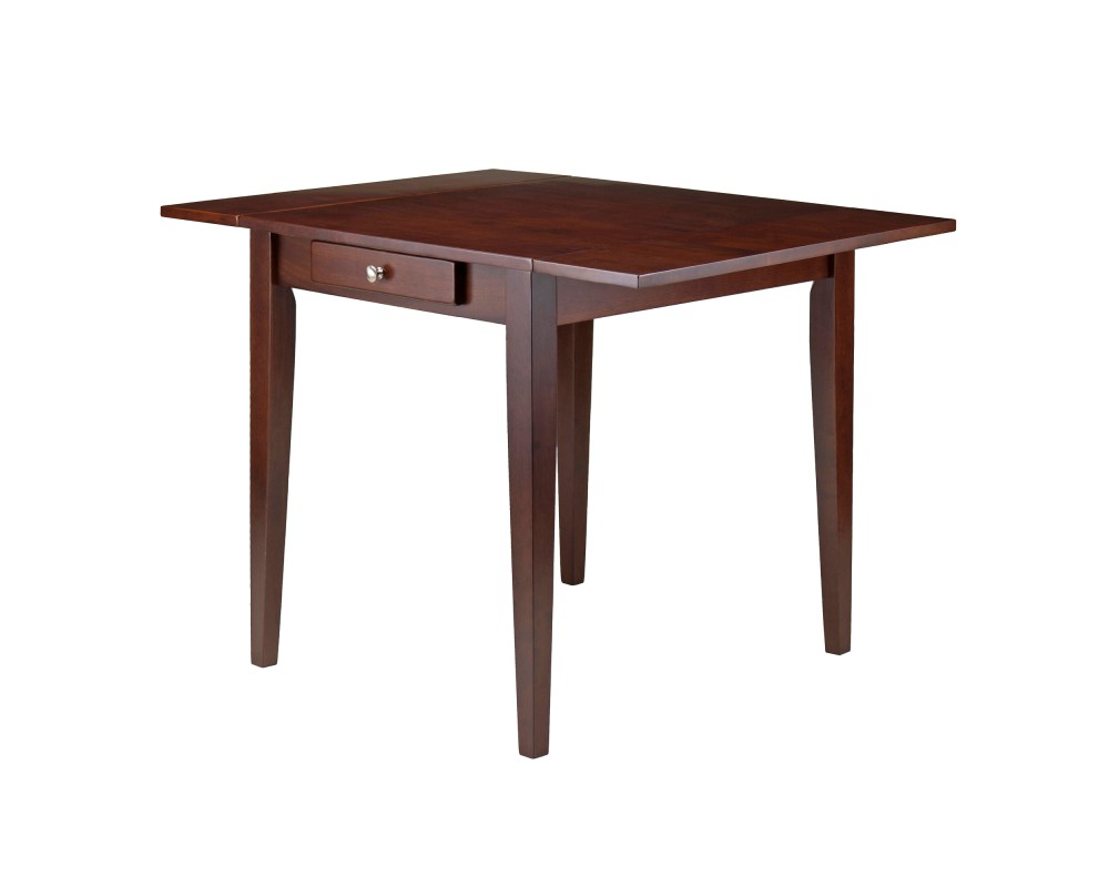 Hamilton Extendable Dining Table, 42' Wide, Walnut