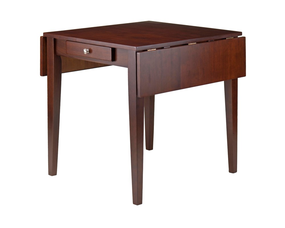 Hamilton Extendable Dining Table, 42' Wide, Walnut