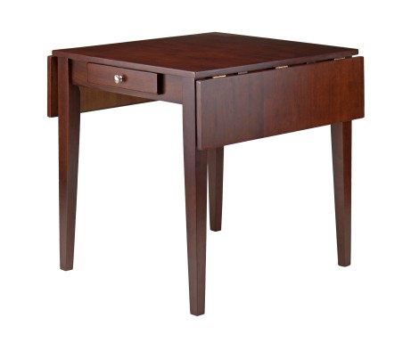 Hamilton Extendable Dining Table, 42' Wide, Walnut