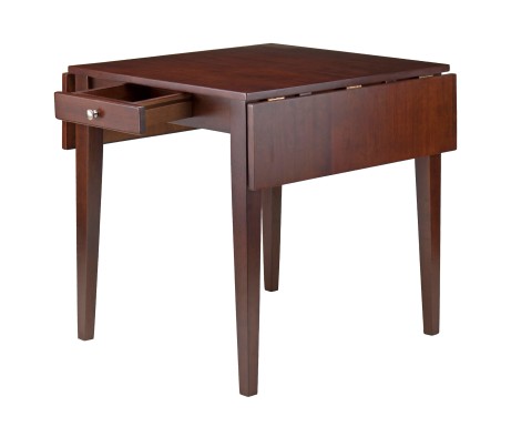 Hamilton Extendable Dining Table, 42' Wide, Walnut