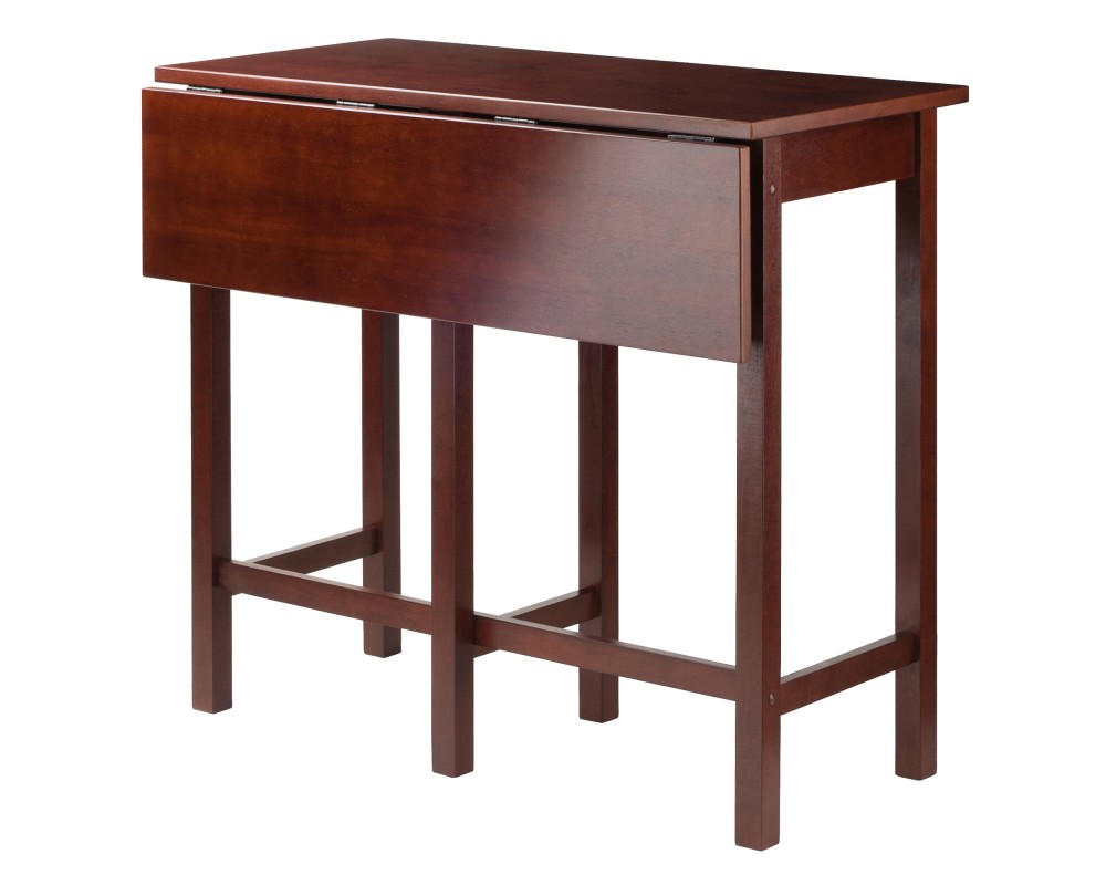 Lynnwood Extendable High Dining Table, 35' High, 39' Wide, Walnut