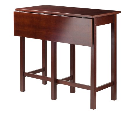 Lynnwood Extendable High Dining Table, 35' High, 39' Wide, Walnut