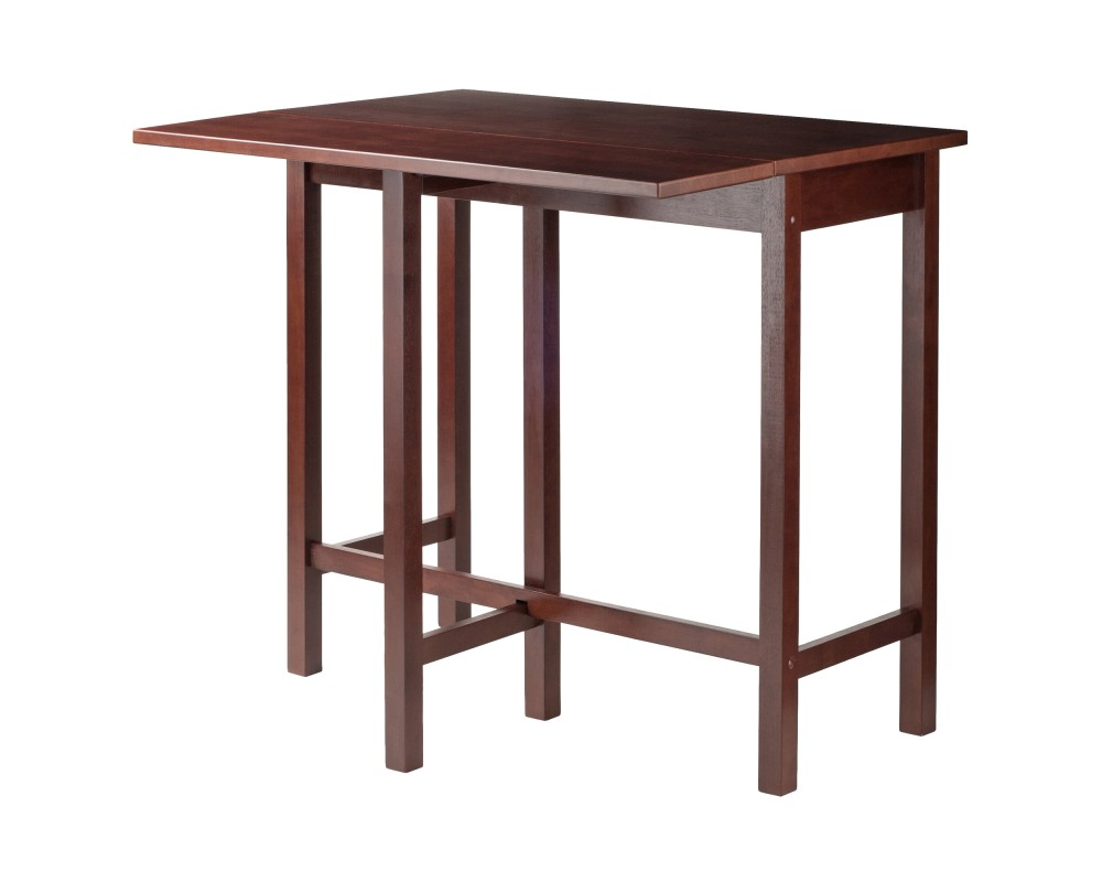 Lynnwood Extendable High Dining Table, 35' High, 39' Wide, Walnut