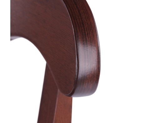 Renaissance 2-Pc Keyhole-Back Chair Set, 17' Wide, Walnut