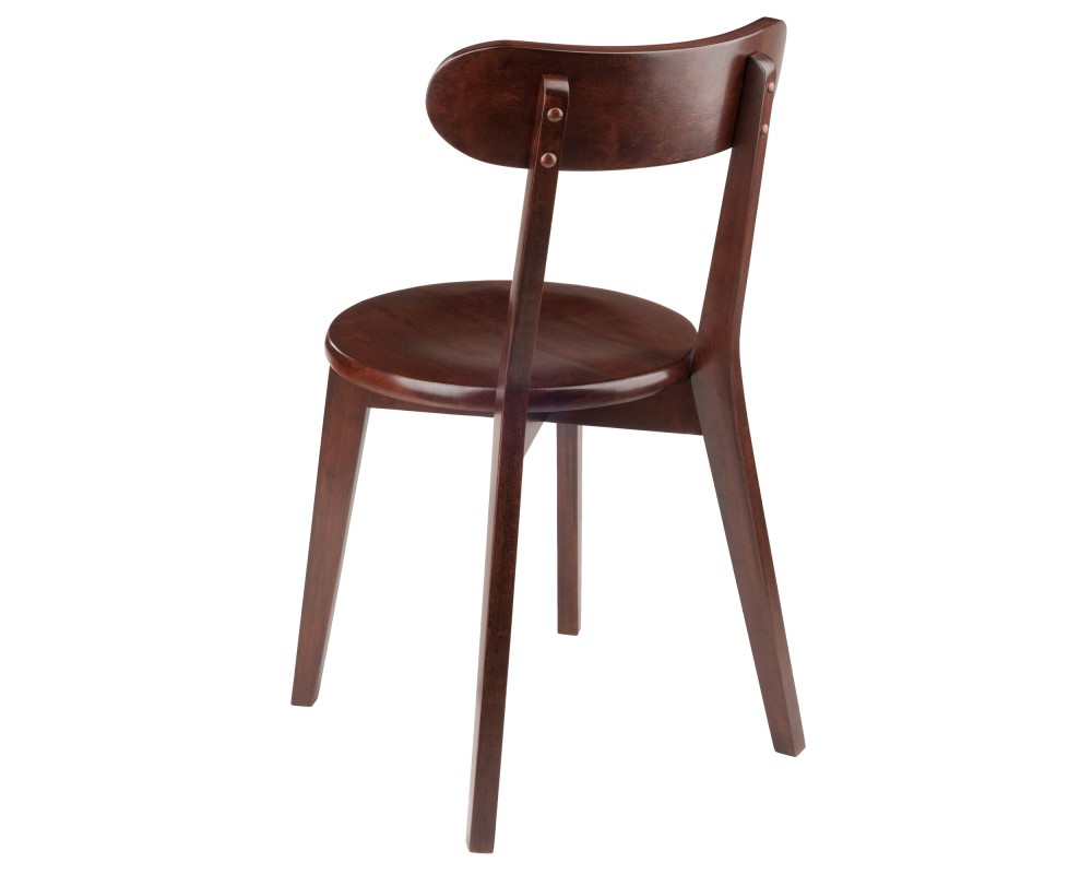 Pauline 2-Pc Chair Set, Walnut