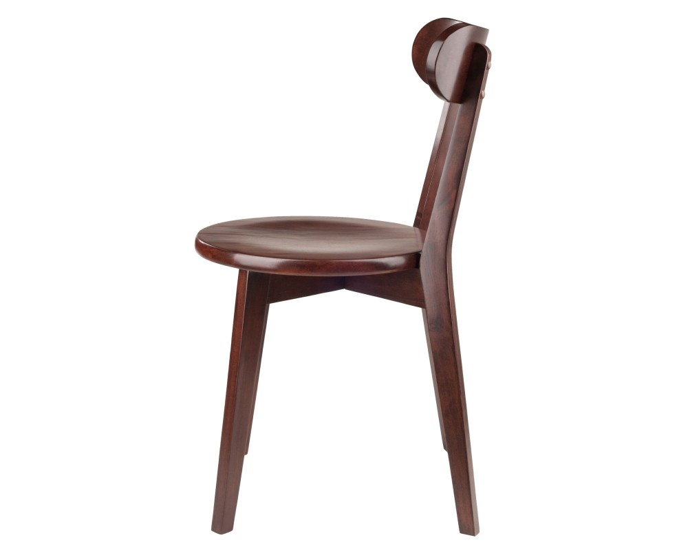 Pauline 2-Pc Chair Set, Walnut