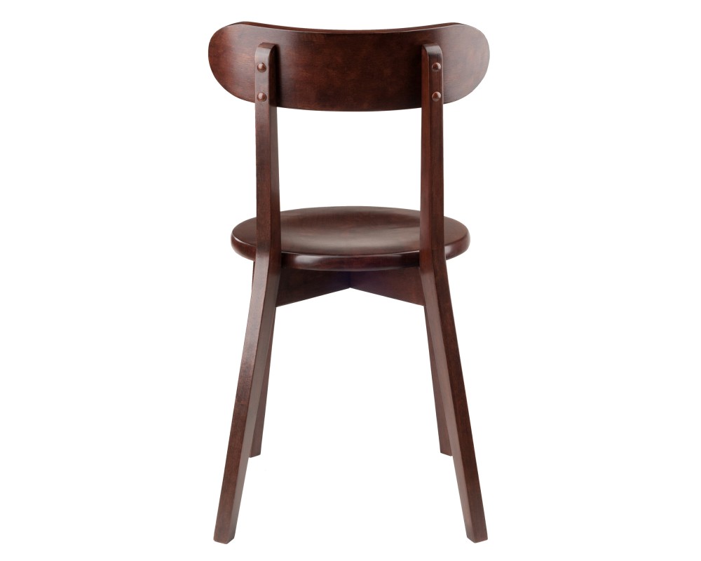 Pauline 2-Pc Chair Set, Walnut