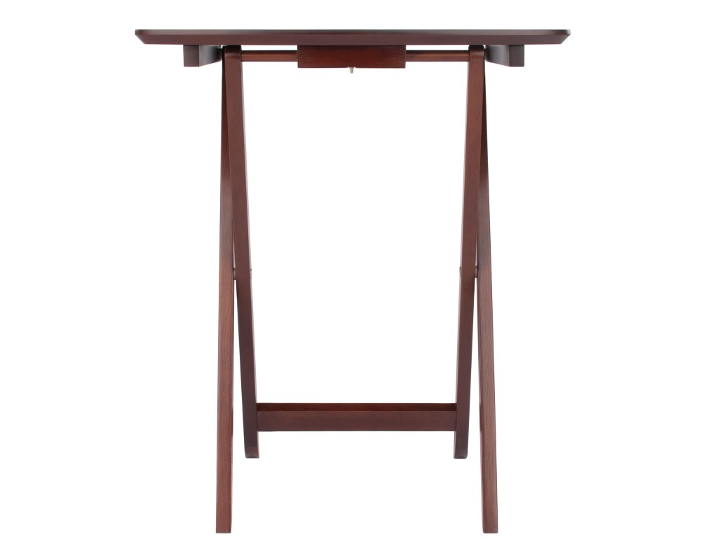 Darlene 2-Pc Snack Tables, 25' High, 21' Wide, Walnut