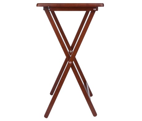 Alex 2-Pc Snack Tables, Walnut