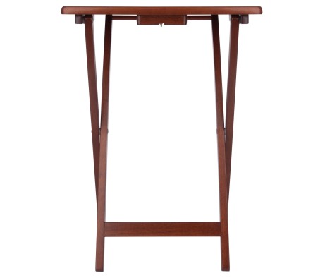 Alex 2-Pc Snack Tables, Walnut