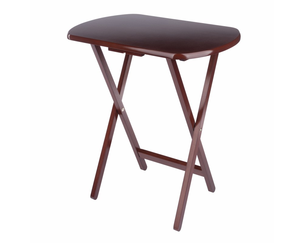 Corbett 2-Pc Oversized Snack Tables, Walnut