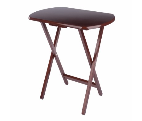 Corbett 2-Pc Oversized Snack Tables, Walnut