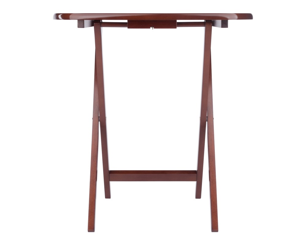 Corbett 2-Pc Oversized Snack Tables, Walnut