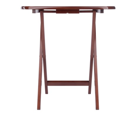 Corbett 2-Pc Oversized Snack Tables, Walnut