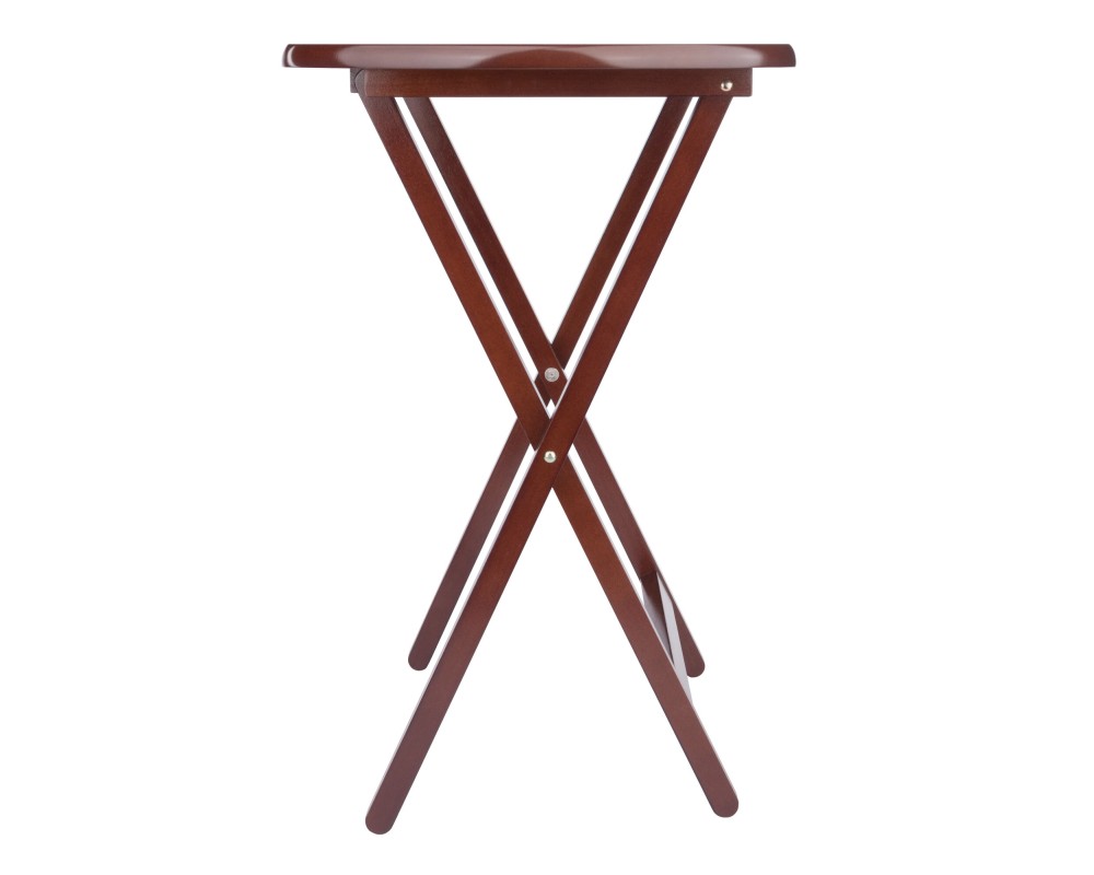 Corbett 2-Pc Oversized Snack Tables, Walnut