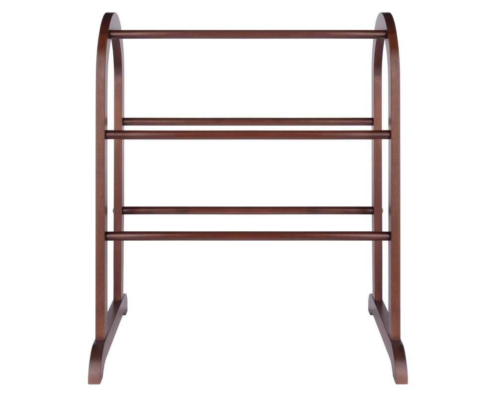 Eleanor Quilt Rack, 26' Wide, Walnut