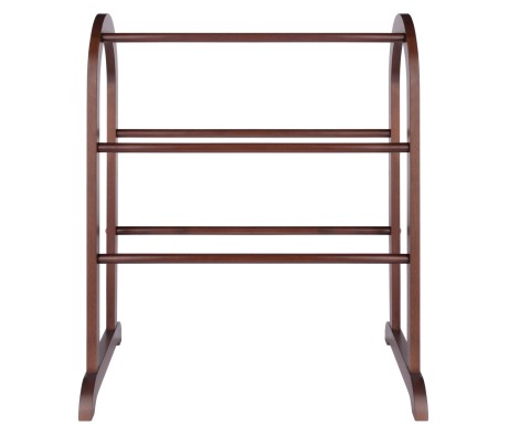 Eleanor Quilt Rack, 26' Wide, Walnut